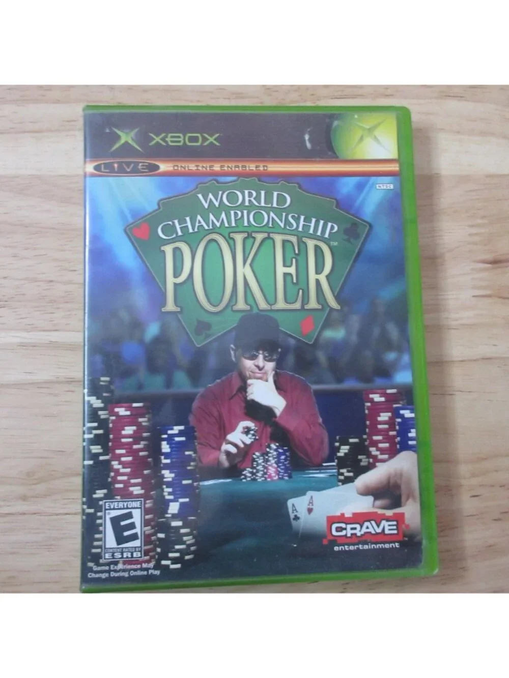 Lot of 2 Xbox Games - Big Bumpkin' (sealed) - World Champion Ship Poker